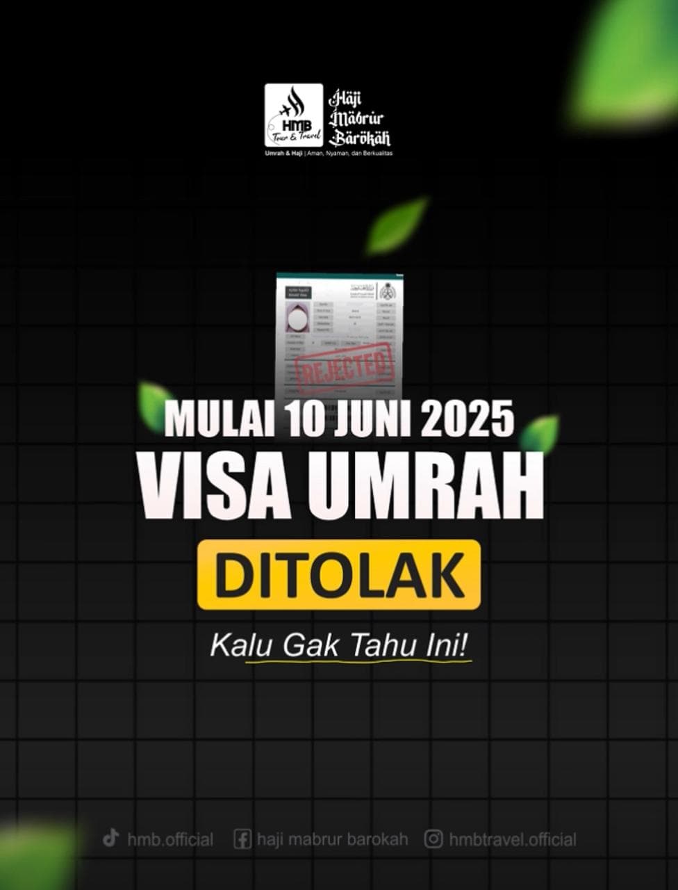 Persyaratan Visa Umrah Terbaru 2025