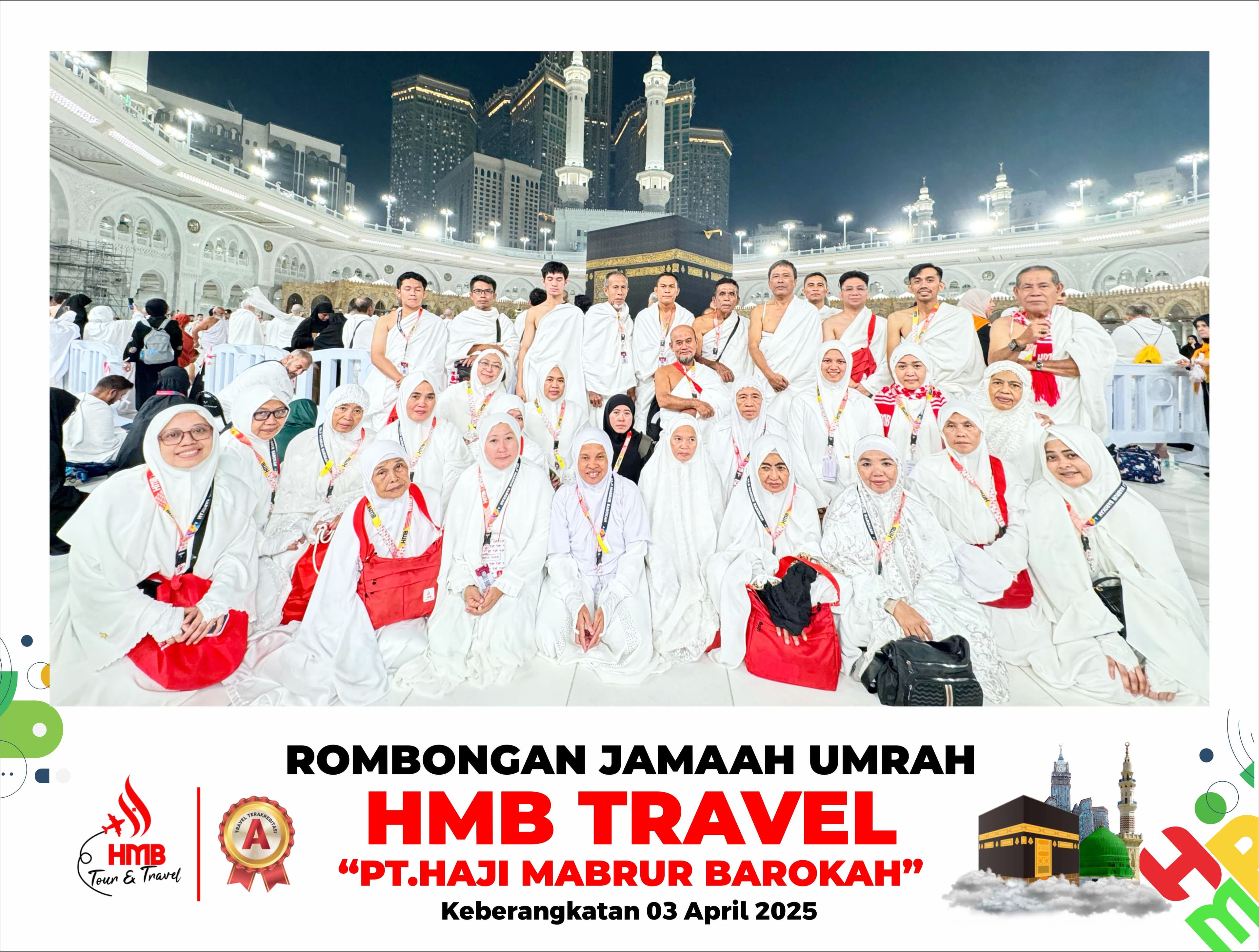 Umrah Syawal 3 April 2025