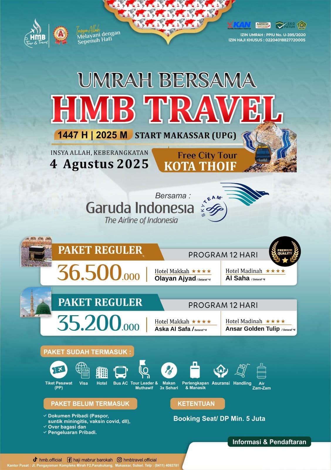 Jangan Asal Pilih! Begini Cara Memilih Travel Umrah yang Aman dan Terpercaya